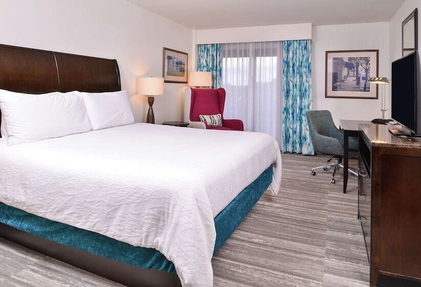 Номер Стандарт Кровать Кинг Адаптированный для Инвалидов, Hilton Garden Inn Jacksonville Downtown Southbank