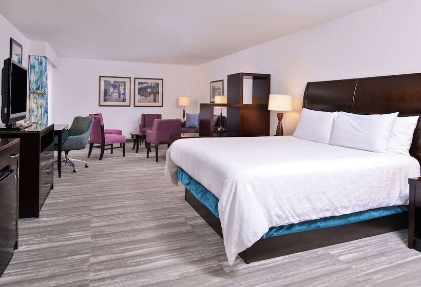 Полулюкс Кровать Кинг, Hilton Garden Inn Jacksonville Downtown Southbank