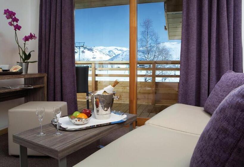 Апартаменты 1 Спальня, Lagrange Vacances L'alpenrose