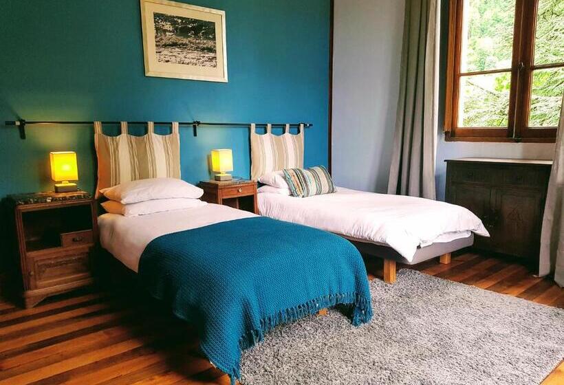 חדר דלוקס עם נוף להרים, Villa Gracieuse