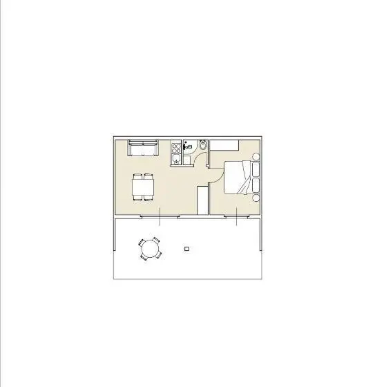 １ベッドルームアパートメント, Residenza Ai Ronchi 1 2 6