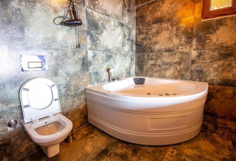 חדר סטנדרט נוף לים עם מרפסת, Keyif Motel