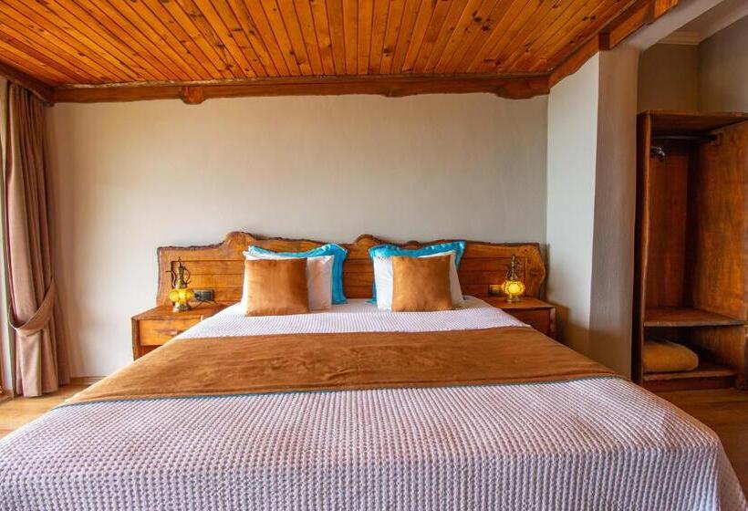 חדר סטנדרט נוף לים עם מרפסת, Keyif Motel