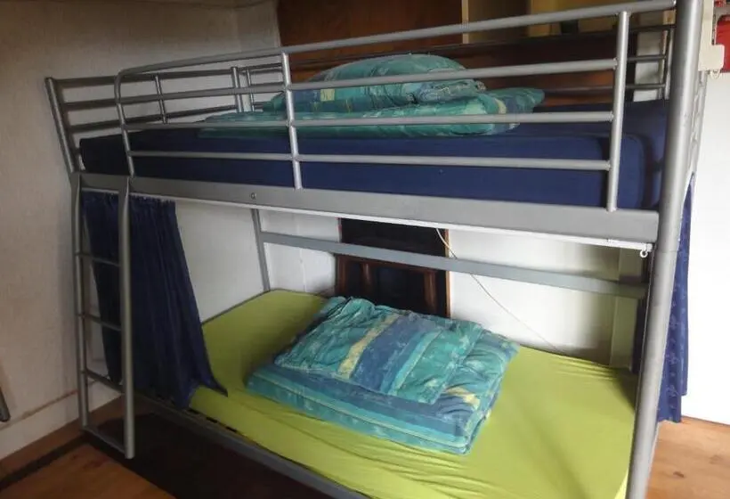 Vuode Makuusalissa, Frank S Backpackers