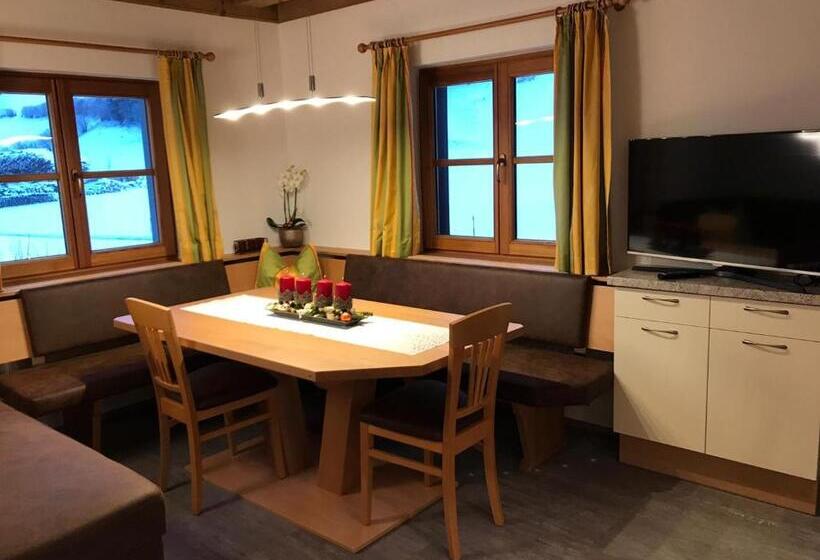 발코니가 있는 2 베드룸 아파트, Rieserhof/fam. Meißnitzer