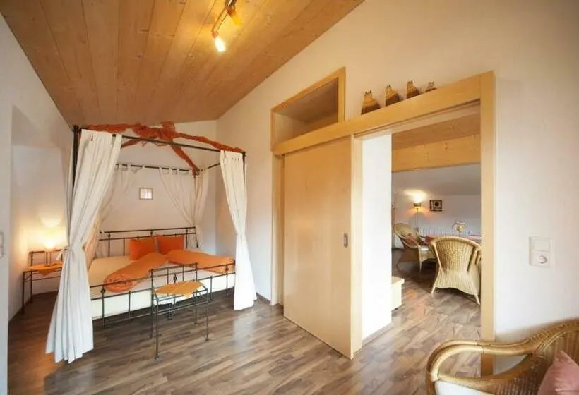 Deluxe-huoneisto 1 Makuuhuone, Haus Alpenblick