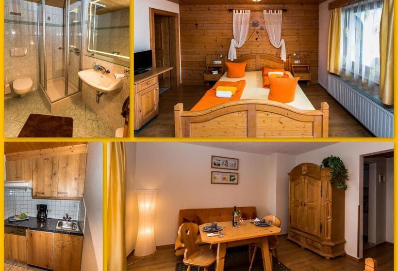 バルコニー付き１ベッドルームアパートメント, Haus Alpenblick