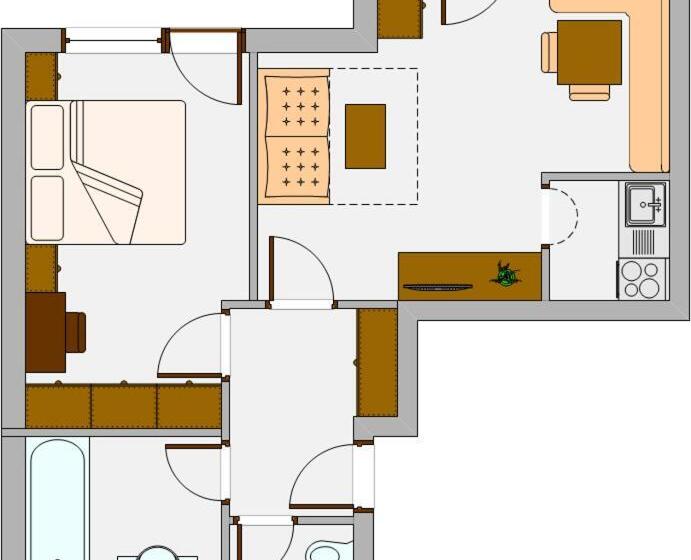 דירת חדר, Landhaus Zum Griena