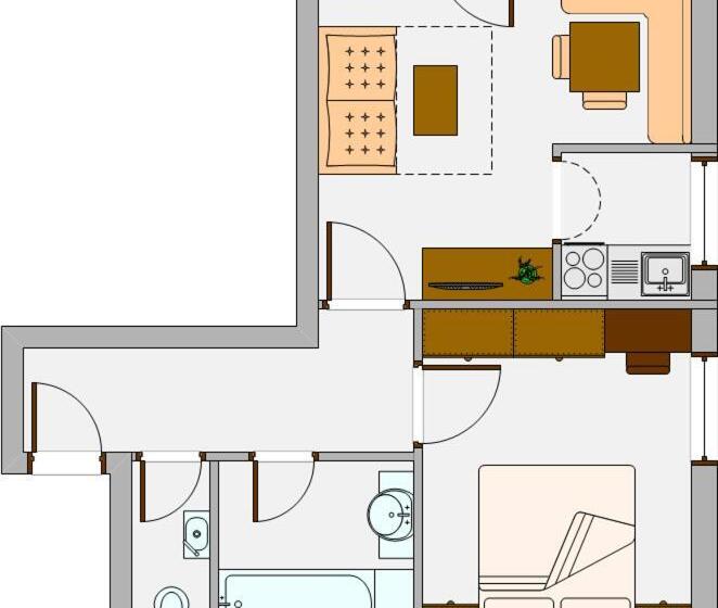 דירת חדר, Landhaus Zum Griena