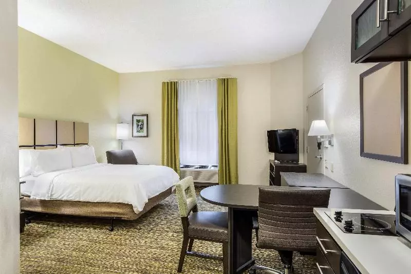 キングサイズベッドのスイートルーム, Candlewood Suites Virginia Beach Town Center, An Ihg