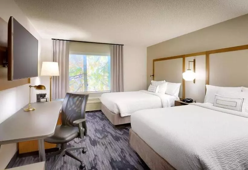 ２ダブルベッドのスタンダードルーム, Fairfield Inn & Suites Roswell