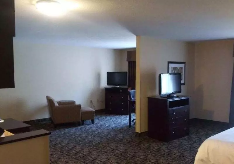 キングサイズベッドのスイートルーム, Holiday Inn Express & Suites Zanesville North, An Ihg