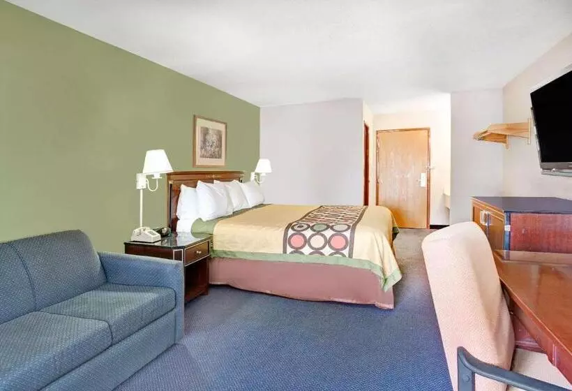 キングサイズベッドのデラックススイート, Super 8 By Wyndham West Memphis