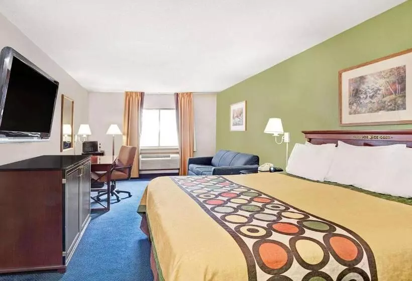 キングサイズベッドのデラックススイート, Super 8 By Wyndham West Memphis