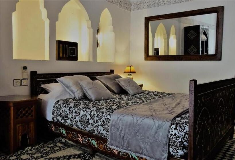 标准房带园景, Riad Razane Fez