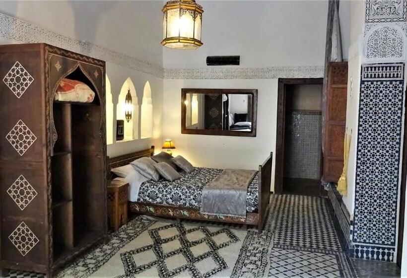 标准房带园景, Riad Razane Fez