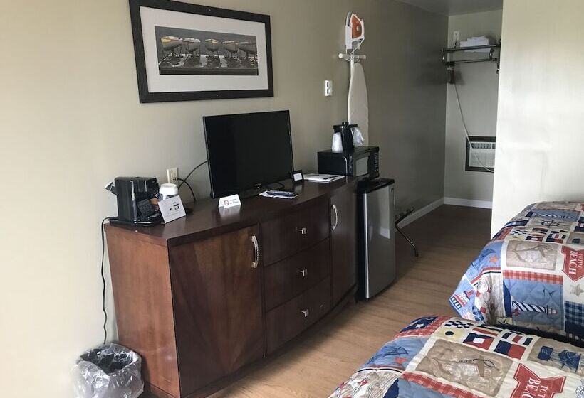 带2个双人床的标准工作室, White Birches Motel