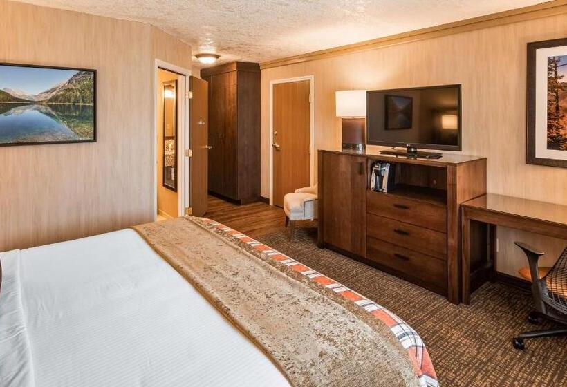 适合残疾人士使用的带超级大床的标准间, Best Western Plus Flathead Lake Inn And Suites