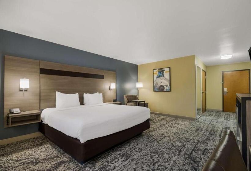 غرفة قياسية سرير كينج لذوى الإحتياجات الخاصة, Best Western Temple Inn & Suites