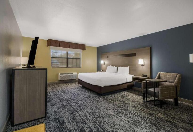 غرفة قياسية سرير كينج لذوى الإحتياجات الخاصة, Best Western Temple Inn & Suites