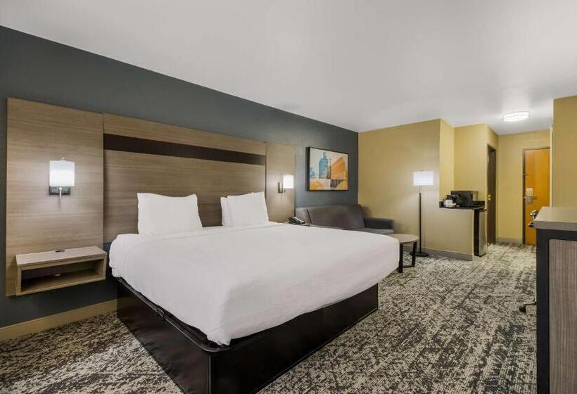 غرفة قياسية سرير كينج لذوى الإحتياجات الخاصة, Best Western Temple Inn & Suites