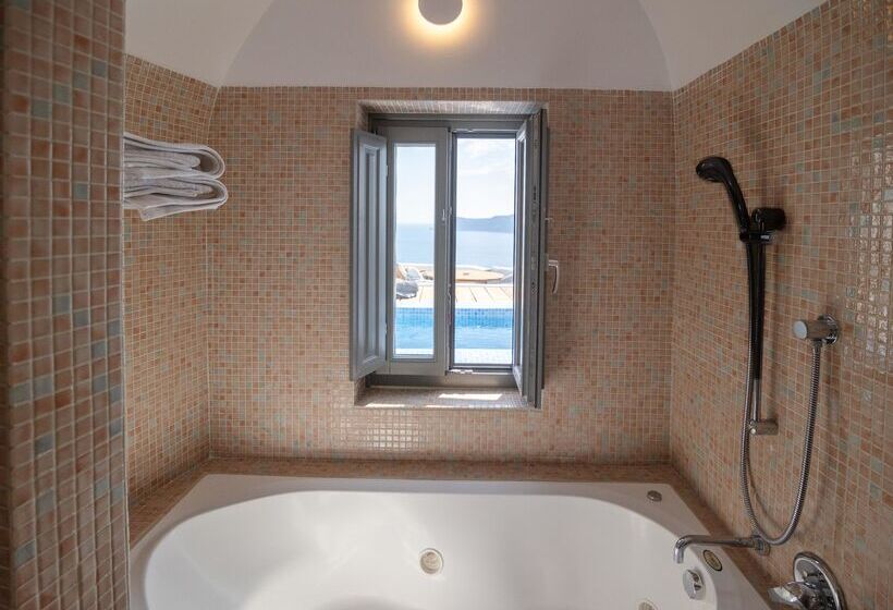 سوئیت با چشم‌انداز, Ikies Santorini