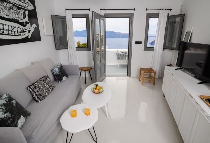 دوبلکس یک ‌خوابه, Ikies Santorini