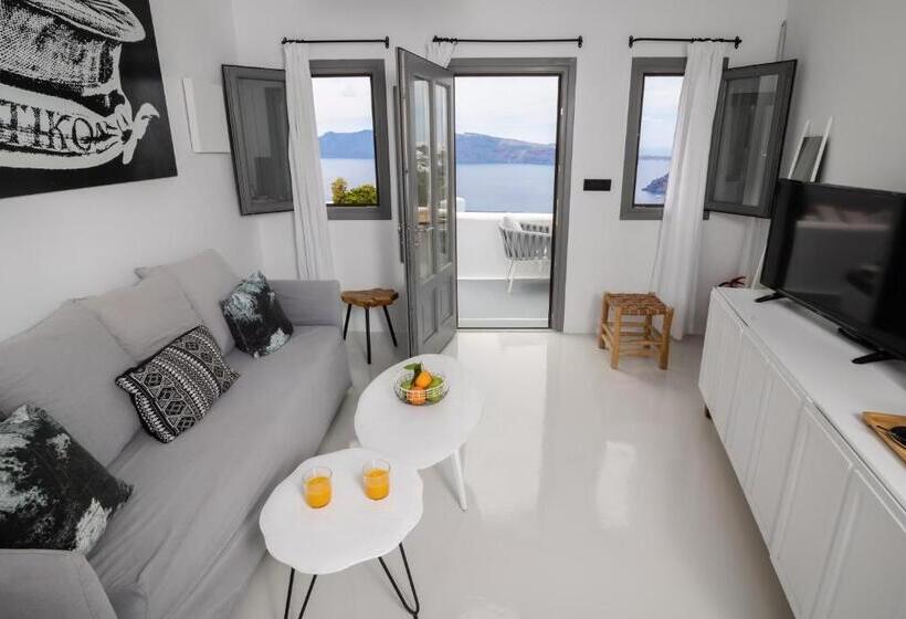 دوبلکس یک ‌خوابه, Ikies Santorini