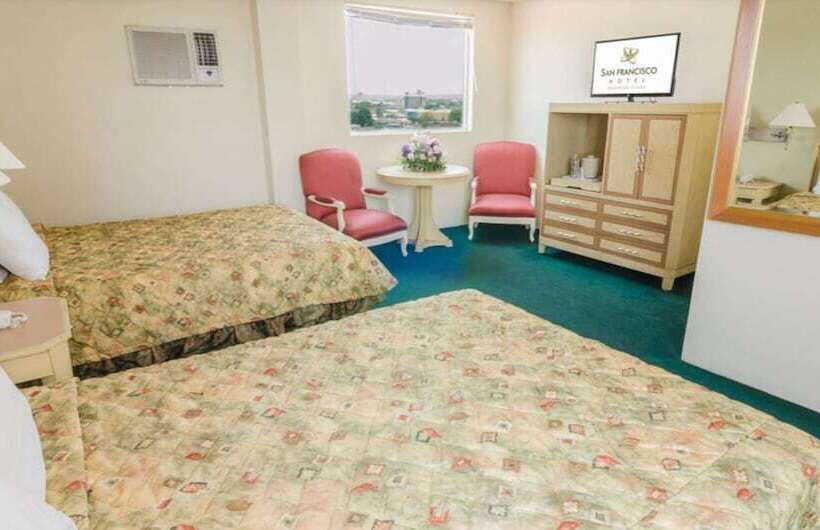 2ダブルベッドのスタンダードルーム, San Francisco Irapuato Business Class