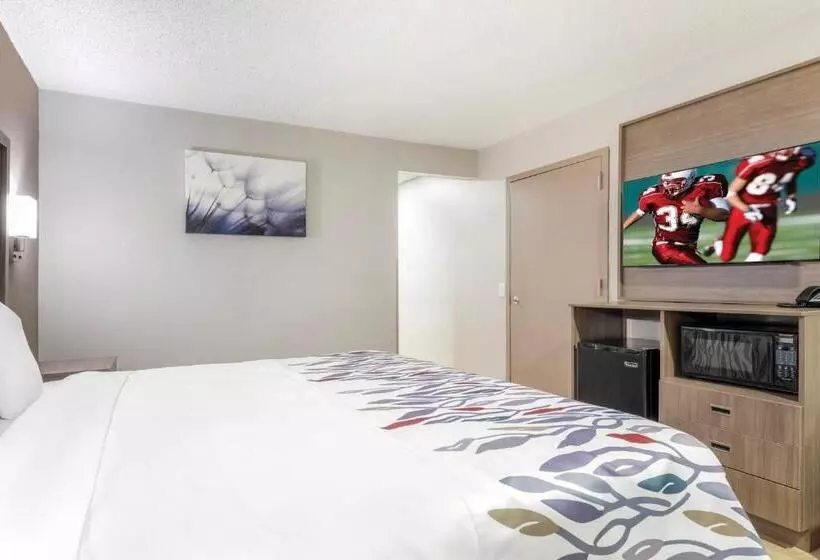 キングサイズベッドのスーペリアルーム, Red Roof Inn & Suites Newport News