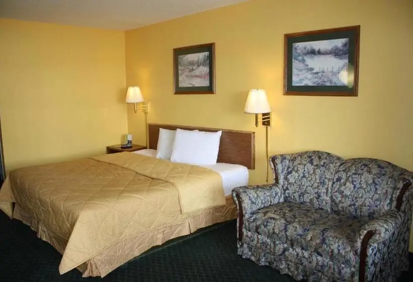 キングサイズベッドのスタンダードルーム, Best Budget Inn Owatonna