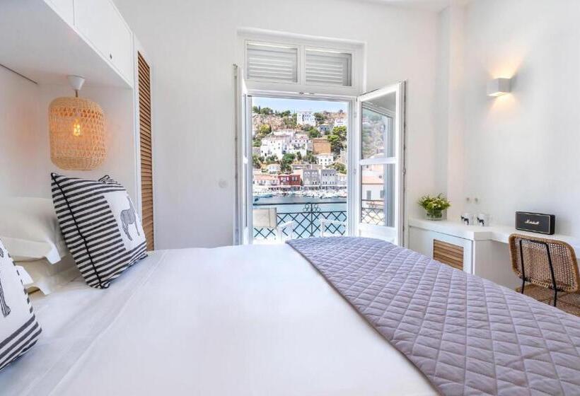 غرفة ديلوكس مزودة بشرفة, Upper Hydra