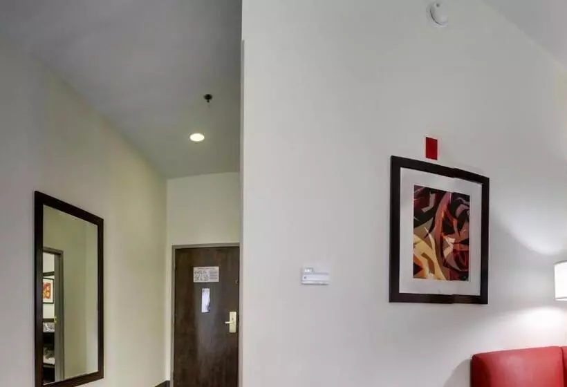 اتاق استاندارد با تخت بزرگ برای معلولان, La Quinta Inn & Suites By Wyndham Meridian