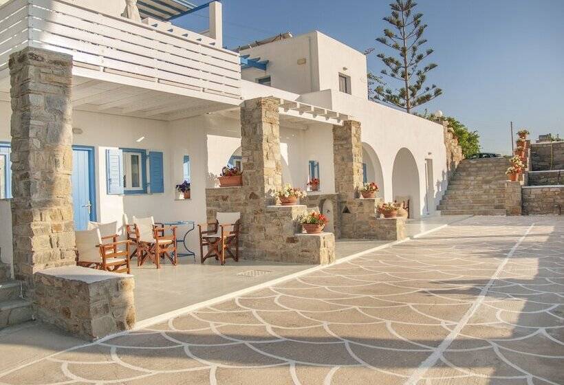 패밀리 룸 측면 바다 전망, Fragoulis Village