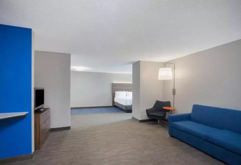 キングサイズベッドのスタンダードルーム, Holiday Inn Express Hotel & Suites Frankfort, An Ihg