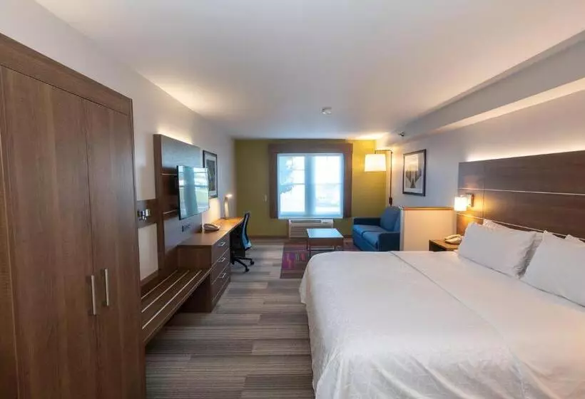 キングサイズベッドのスイートルーム, Holiday Inn Express & Suites Iron Mountain, An Ihg