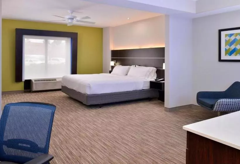 キングサイズベッドのスイートルーム, Holiday Inn Express Hotel & Suites La Place, An Ihg