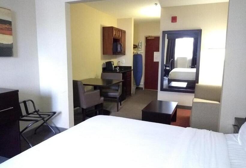 מיטת קינג בסוויטה, Holiday Inn Express Hotel & Suites Waterford, An Ihg