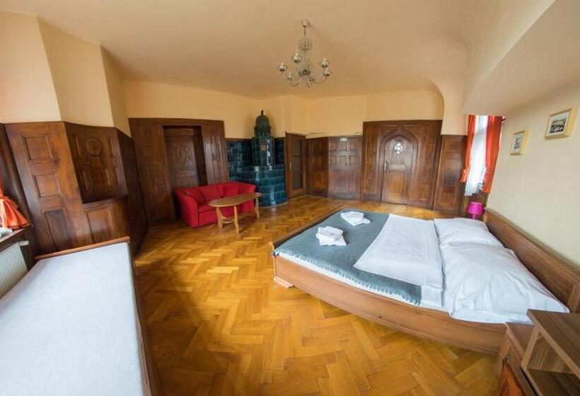 اتاق راحتی سه تخته, Penzion Pivovar Volt