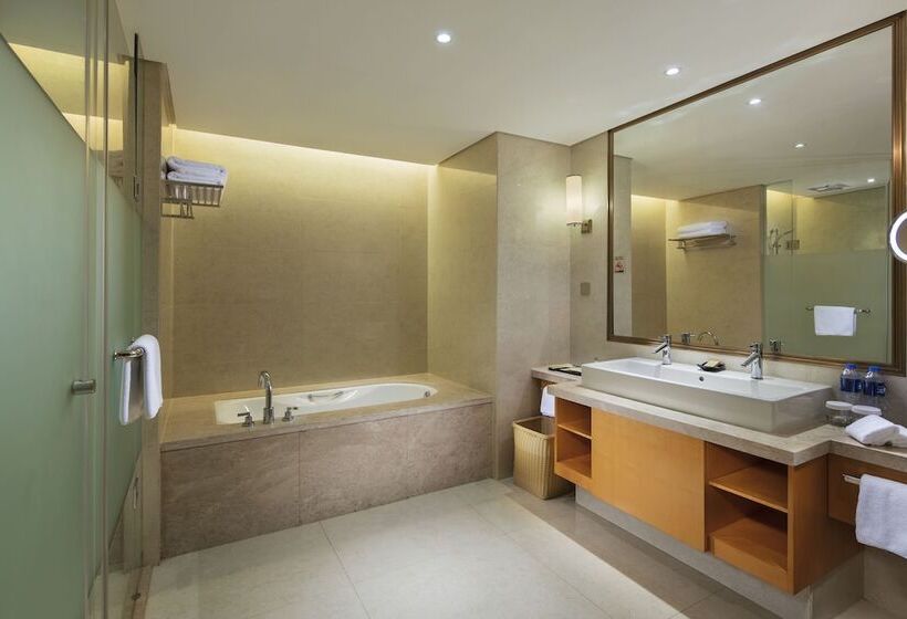 استودیو استاندارد با تخت کینگ, Hilton Nanjing Riverside