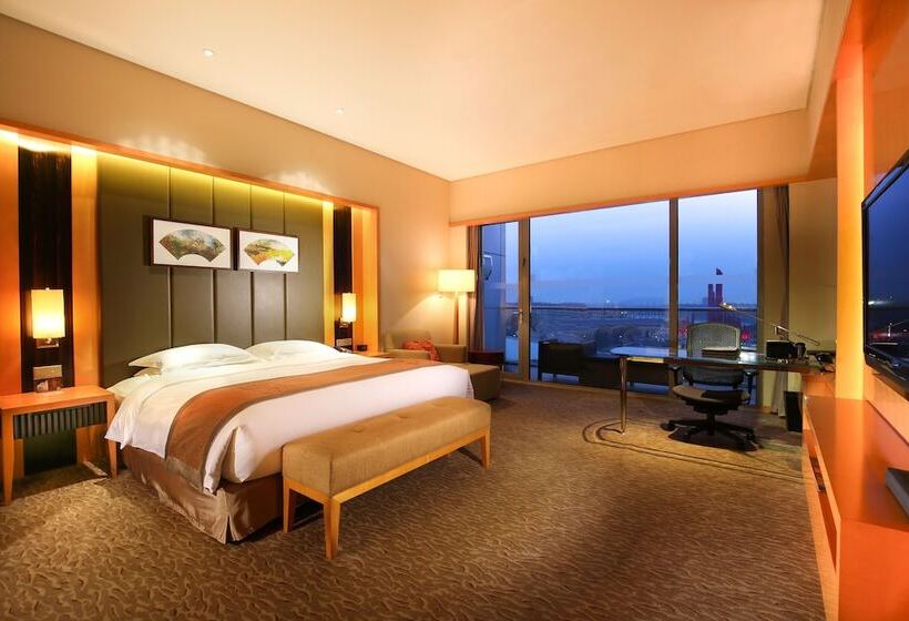 סטודיו סטנדרט, מיטה זוגית, Hilton Nanjing Riverside