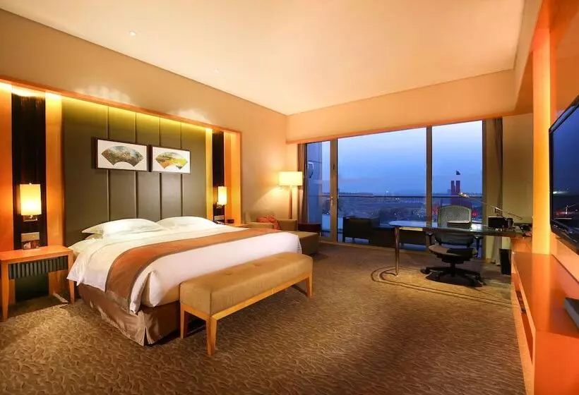 استودیو استاندارد با تخت کینگ, Hilton Nanjing Riverside