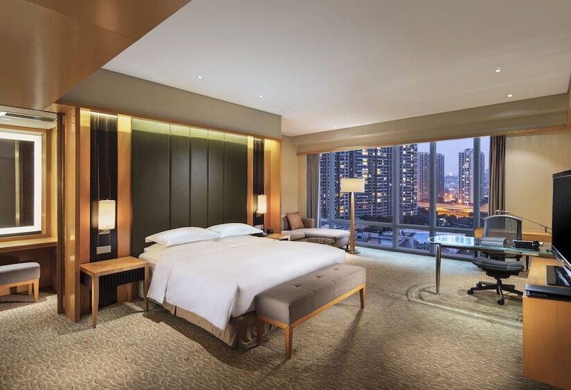 סטודיו סטנדרט, מיטה זוגית, Hilton Nanjing Riverside