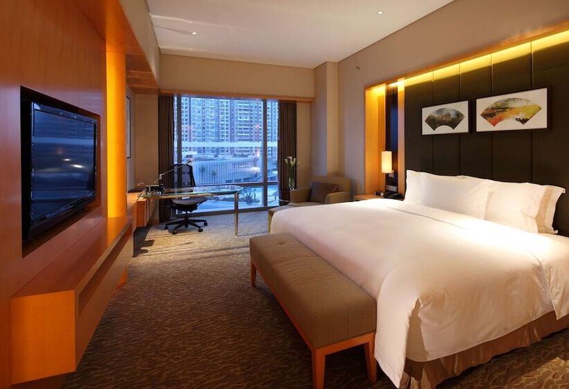 استودیو استاندارد با تخت کینگ, Hilton Nanjing Riverside