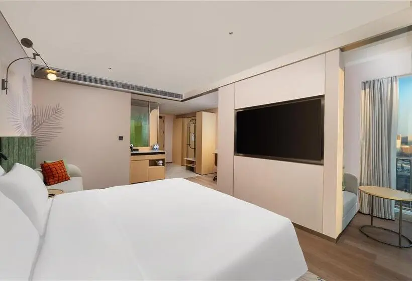 استودیو استاندارد با تخت کینگ, Hilton Nanjing Riverside