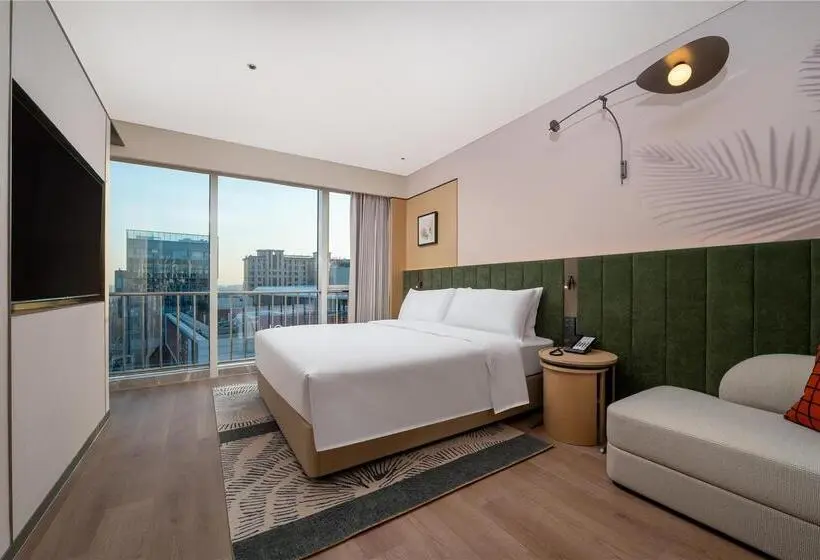 استودیو استاندارد با تخت کینگ, Hilton Nanjing Riverside