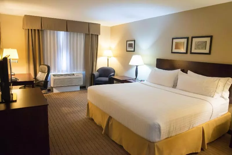 اتاق استاندارد با تخت بزرگ برای معلولان, Holiday Inn Express Devils Lake, An Ihg