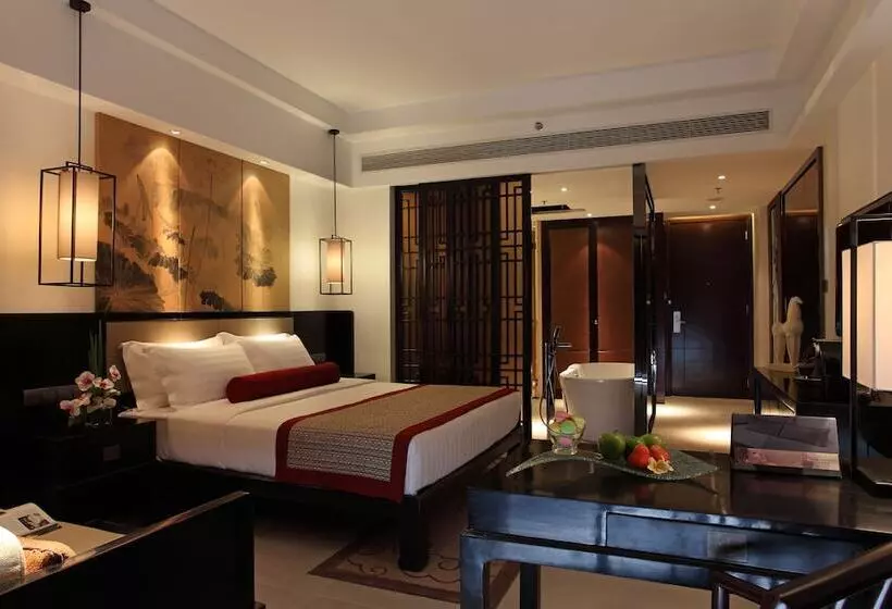 オーシャンビューデラックスルーム, Pullman Oceanview Sanya Bay Resort & Spa
