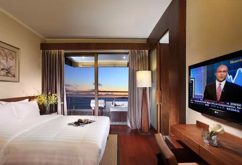 デラックススイートの３ベッドルーム, Pullman Oceanview Sanya Bay Resort & Spa