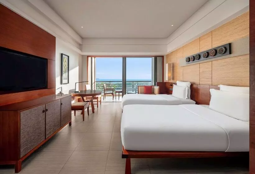 オーシャンビュースタンダードルーム, Pullman Oceanview Sanya Bay Resort & Spa
